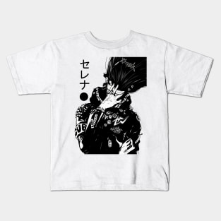 Vaporwave Cyberpunk Japanese Urban Style Kids T-Shirt